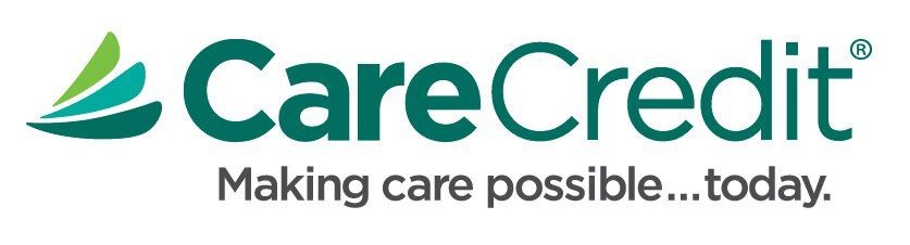 CareCredit logo with tagline about accessible care.